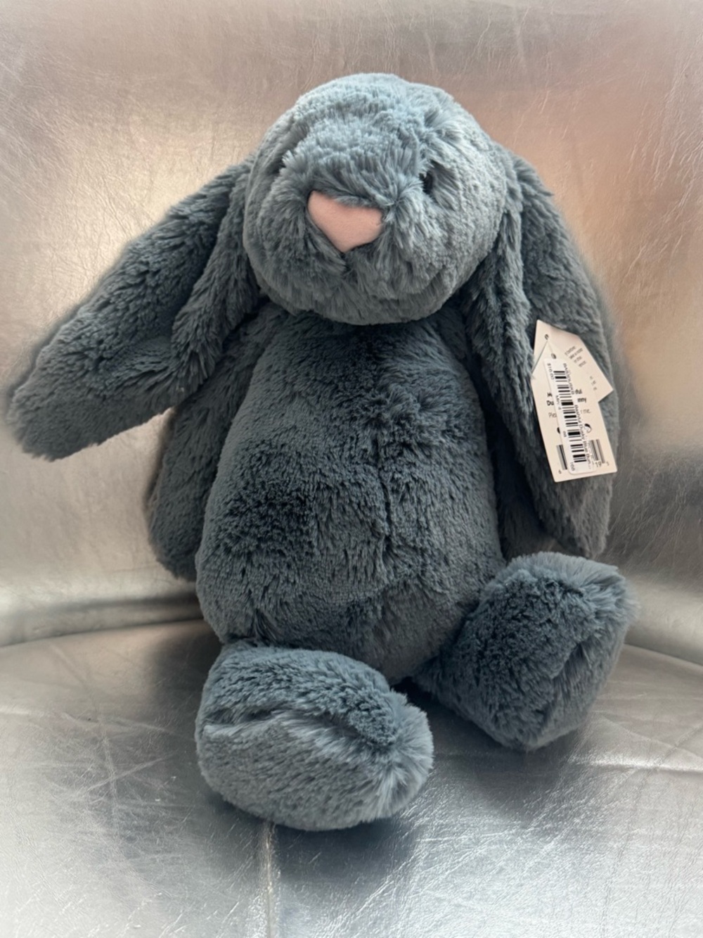 Jellycat Plush Bunny dusky blue bashful